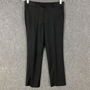 Giorgio Fiorelli Dress Pants‎ Boys 12 Yrs Black Slacks Polyester Blend